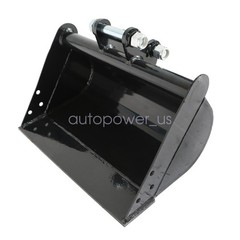 Excavator Plain Bucket Grading Flat Attachment 500mm Fit For Mini Excavators