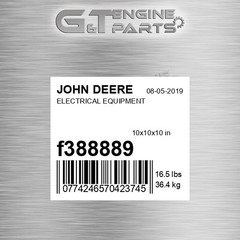 F388889 ELECTRICAL EQUIPMENT fits JOHN DEERE (Surplus Open Box)