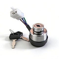 Key Ignition Switch for AGT H15R Mini Excavator Ignition Switch Replacement