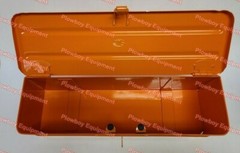 5A3OR STEEL ORANGE TRACTOR TOOL BOX for Allis Chalmers Kubota Kioti Tractor Ind