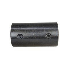 SHFTR-1600 1″ Bore 3″ Long 1-5/8″ OD Mild Solid Steel Keyed Shaft Coupler