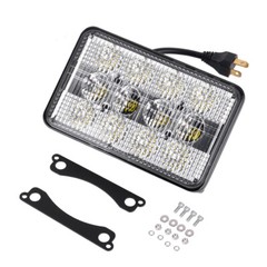 Pair Front LED Headlight for John Deere Tractor 4700,4710,4720,6500,6600,6700