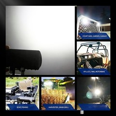 2X 3.6″ Flash LED WORK LIGHT fit CAT Skid Steer 289D3 277D 289D 226D 249D 297D2