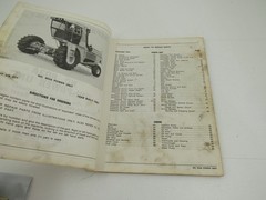 New Idea 803A Uni-Power Unit Allis Chalmers Turbo Diesel Parts Catalog Manual