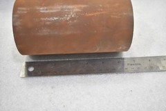STEEL CYLINDER CONCAVE SLEEVE 3.5″ OD, 2.23″ BORE, 2″ DEPTH X .85″ DEPTH