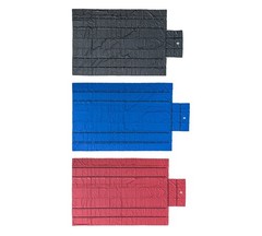16’x27′ Flatbed Truck Waterproof Tarps – 18Oz Vinyl Blue Steel Tarp (4′ Drop)