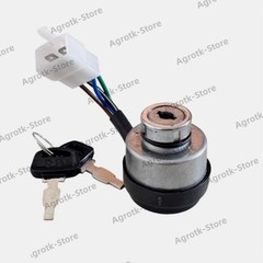 AGT Starter Ignition Switch with 2Keys for H15R Digger Mini Excavator Attachment