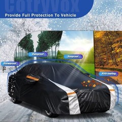 Sedan Car Cover Genesis G70 2019-2023 Waterproof Rain Snow Indoor Outdoor UV Sun