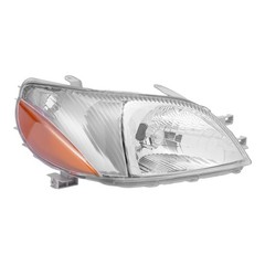 2000-2002 Toyota Echo Halogen Headlight Chrome Right Passenger Side Assembly