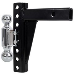 Adjustable Dual Ball Mount 2″ & 2-5/16″ Hitch 12000 lb Towing Capacity