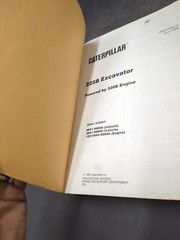 CAT Caterpillar 235B Excavator 3306 Engine Parts Catalog Book