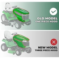 #M152326 For John Deere Tractors X500 X520 X534 X540 Lawn Mower Front Hood