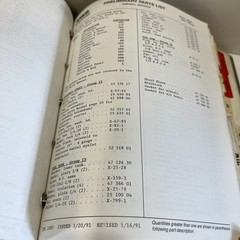 Kohler Magnum Parts-Engines Orig. Service Repair Manual Book 1988-95 Large Size