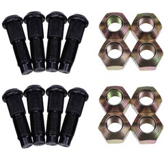 8X Lug Nut & Stud Set 6564669 6709170 For Bobcat Skid Steer 743 753 763 773 853