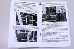 J I Case 2290 Tractor Operators Owners Manual Book Maintenance