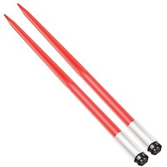 VEVOR 49″ Hay Bale Spear 3000 lbs Capacity with Nut and Sleeve