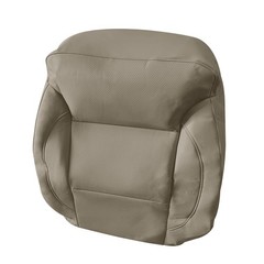 Perforated Leather Seat Cover Tan Driver Pass Silverado Tahoe Sierra Yukon 15-19