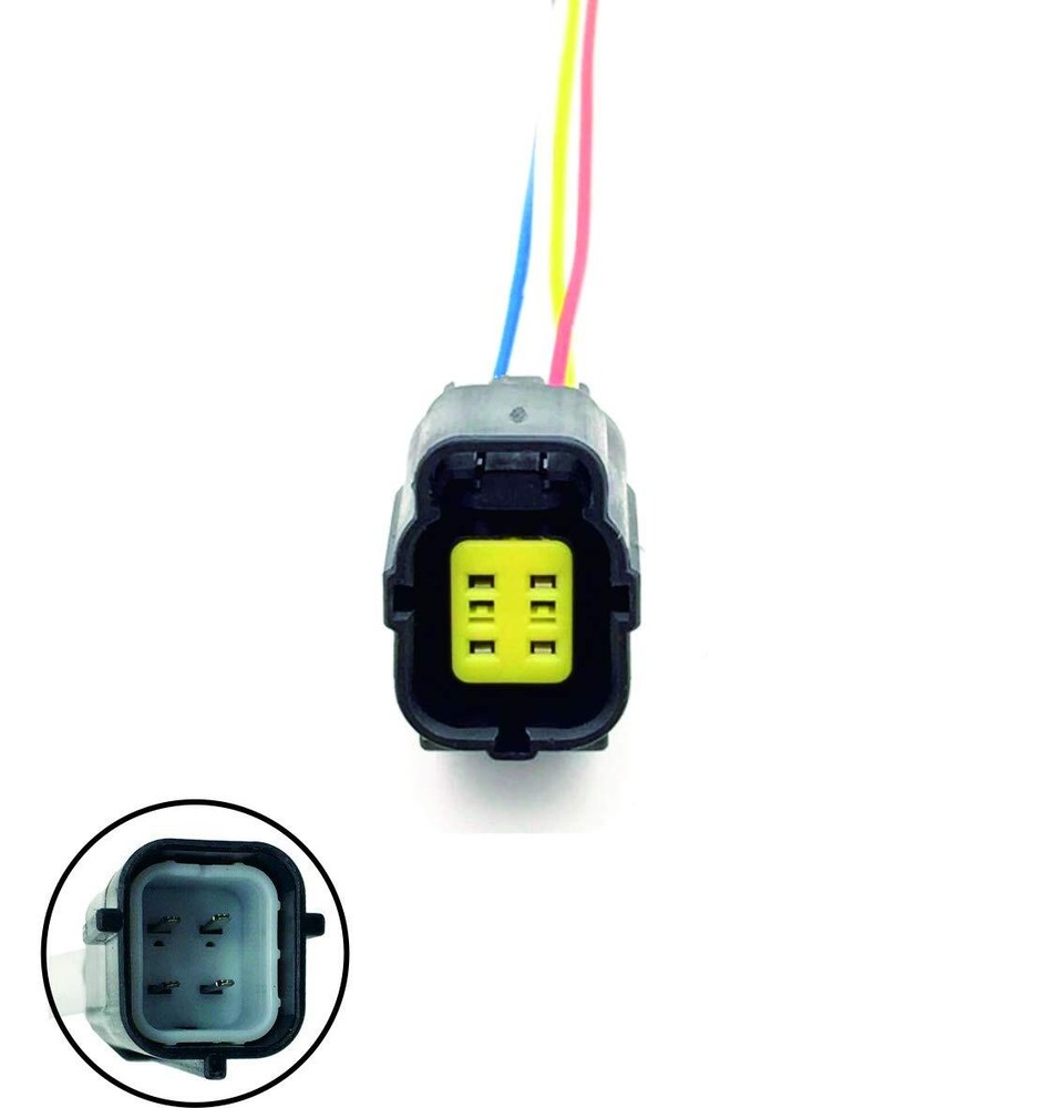 Oxygen Sensor O2 Connector 4 Wiring Harness Pigtail Plug Replacement for Nissan