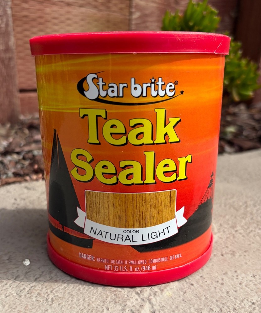 Star Brite Teak Sealer , 32 oz size, Brand New, One Coat Formula