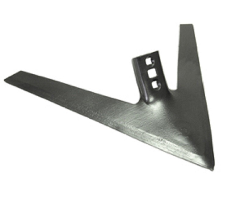 Taper Row Crop Sweep 22″ x 1/4″ Thickness w/ 2 – 7/16″ Bolt Holes E150-22 Farmer