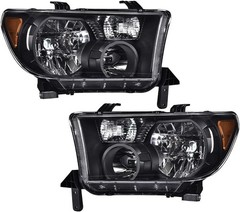 Headlights Assembly Fit Toyota Tundra 2007-2013/Sequoia 2008-2017