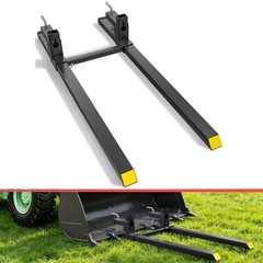 4500 LBS 60″ Clamp on Pallet Forks For Tractor Bucket Tractor Forks Heavy-Duty