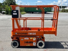 2020 Snorkel TM12E 12′ Electric Vertical Mast Lift Personnel Man Aerial bidadoo