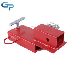 Insert Forklift Trailer Hitch Receiver 2″ for Pallet Forks Towing Adapter