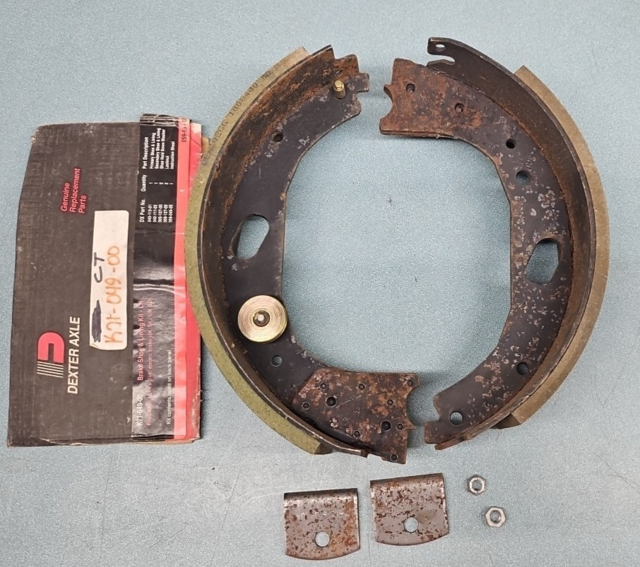 Genuine Dexter K71-049-00 Brake Shoes Left Hand 12-1/4″ x 3-3/8″