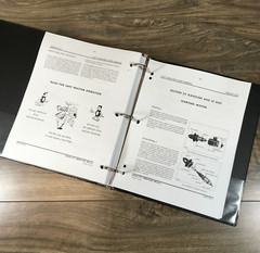 Oliver 1650 Tractor Service Parts Operators Manual Set Repair Workshop Shop Book