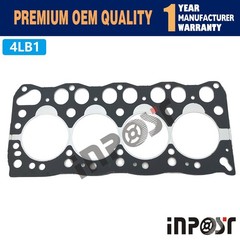 4LB1 4LB1T Cylinder Head for Isuzu TCM FD15 FD18 FD19 Tractor (Metal)