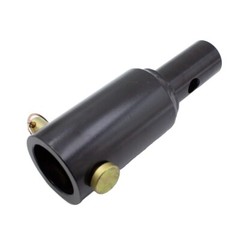 Auger Adapter Conversion 2-9/16 inch female Round to 2 inches Male Round