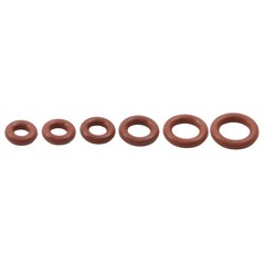 185 Pcs FKM Brown O-Ring Kit,75A Durometer,18 Kind Size from 2.57mm to 20.22mm