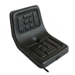 Low Back Lawn Mower Tractor Seat w/Slide Tracks For Husqvarna Cub Cadet MTD Toro