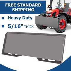 5/16″ Mount Plate Skid Steer Loader Quick Tach Attachment For Bobcat Kubota