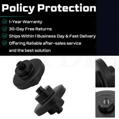 Mini Skid Steer Track Loader Rear Idler Wheel EG360 HT360 MS360 YSRT14 TWO Pack