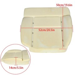 1Pcs Foam Car Driver Side Bottom Seat Cushion Replacement for F150 2004-2008