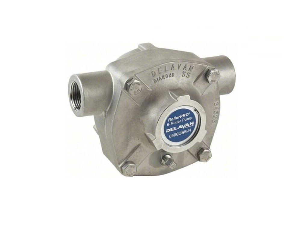 Delavan 6 Roller Diamond Series Pump 5/8″ Shaft & 3/4″ NPT Inlet & Outlet