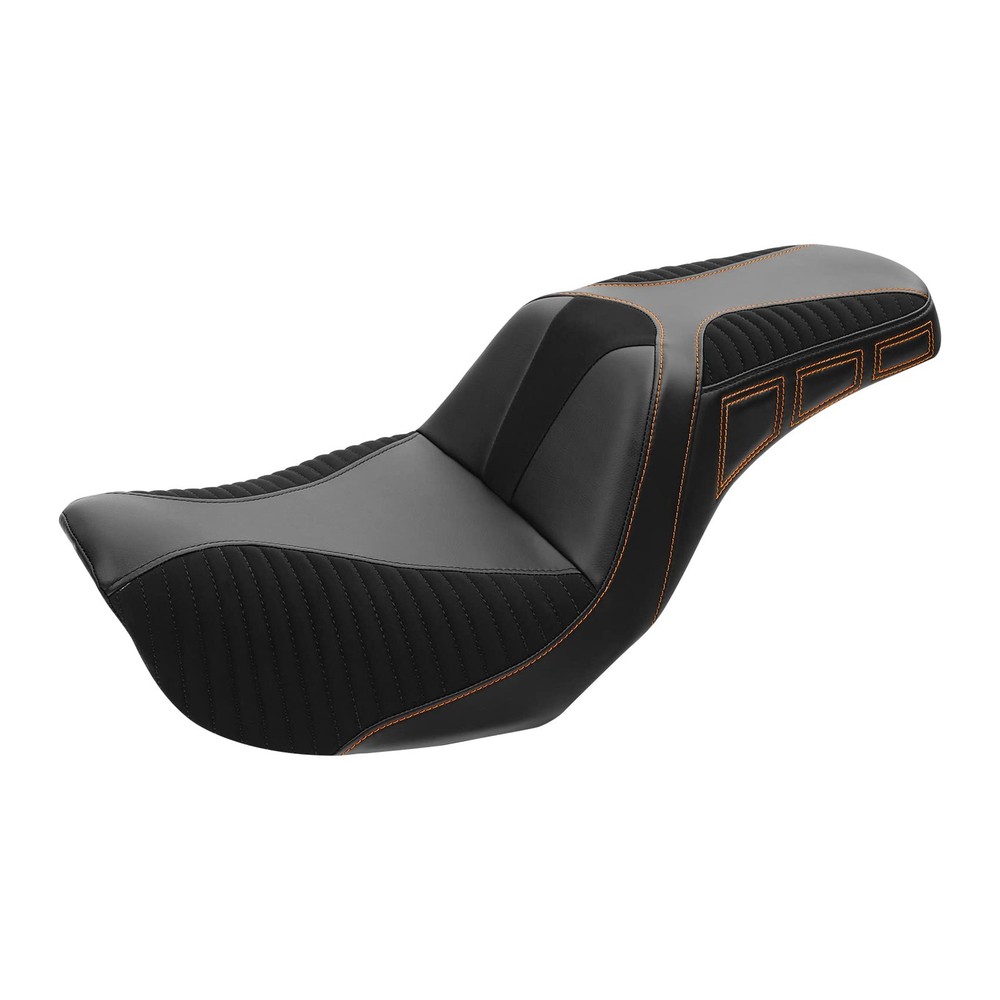 Driver Passenger Seat for Harley Dyna Street Bob Super Glide Fat Bob 2006-2017