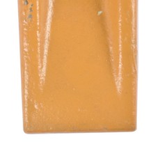 10PK Backhoe Bucket Shanks Teeth w/ Pins Retainers Yellow Replacement for CAT