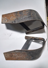 Burch Implements Planter Cast Iron Gauge Shoes Set Part# B105-9430