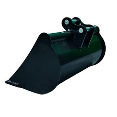 600mm Smooth Edge Bucket for 1-1.8T Mini Excavator, With Pin, Free Shipping USA