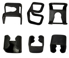 6PCS Floor Jack Spare Parts for 2 Ton Horizontal Car Hoop Black