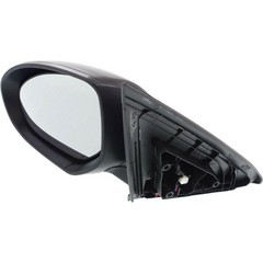 Left Mirror Paintable Power No Heat Manual Fold for Mazda 3 Sport 2010 12-13