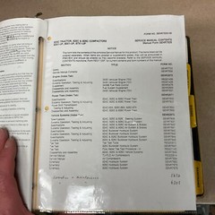CAT Caterpillar 824C 825C 826C SERVICE REPAIR MANUAL COMPACTOR TRACTOR 85/86/87X