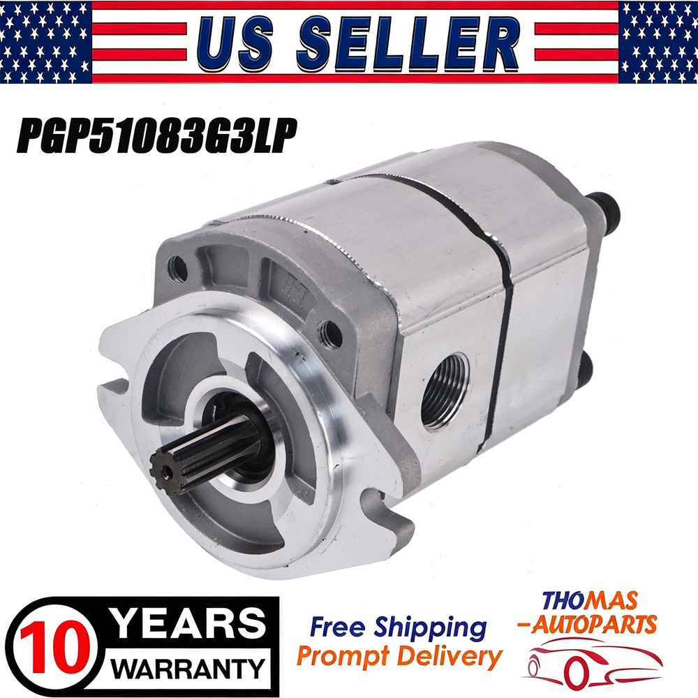 High Pressure 2-Stage Oil Pump PGP51083G3LP Hydraulic Gear Pump For Excavator
