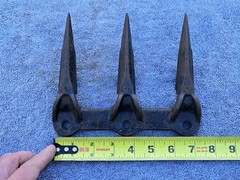 Sickle Mower 3 Prong Cutting Platform Bar Knife Rock Guard 1457KB Germany Part