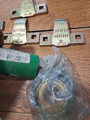 Large Lot Of John Deere, Cat New Holland OEM Parts New Old Stock And Used . K37