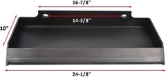 1/4″Thick Steel Mount Plate Mini Skid Steer Adapter Loader Quick Tach Attachment