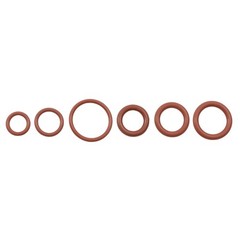 185 Pcs FKM Brown O-Ring Kit,75A Durometer,18 Kind Size from 2.57mm to 20.22mm